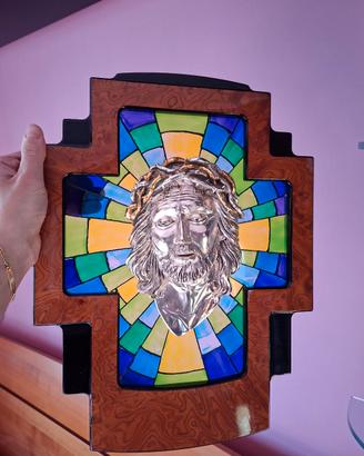 Croce con volto di Gesu Cristo