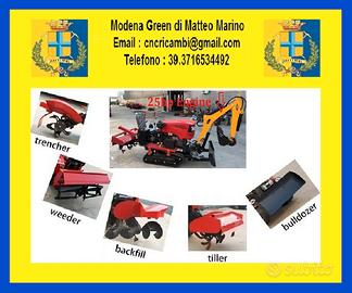 TRATTORE FRUTTETO ESCAVATORE MOTORE 25CV 4T DIESEL