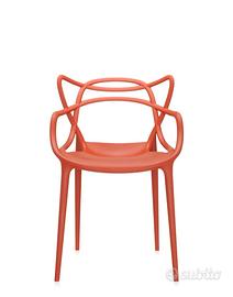 KARTELL SEDIE MASTER 6 ARANCIO
