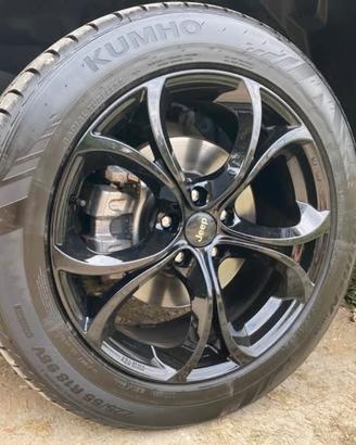 Set cerchioni/pneumatici Mak mod. Lario 18"