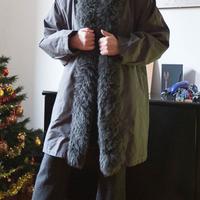 Impermeabile foderato di pelliccia YSL originale