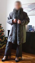 Impermeabile foderato di pelliccia YSL originale