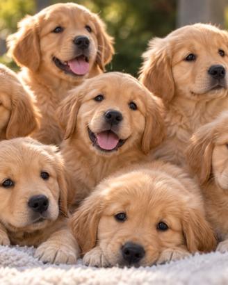 Cuccioli di goolden retriver americano enci