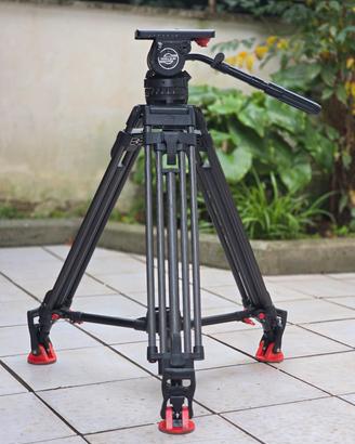 Sachtler
Treppiede ENG 2 CF+Testa video 15 sb