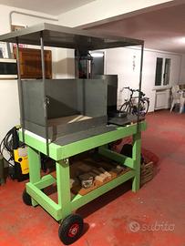 BARBECUE CARRELLATO come NUOVO!!!