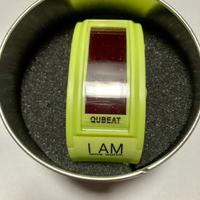 Orologio Qubeat I am verde chiaro Nuovo
