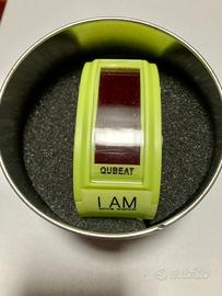 Orologio Qubeat I am verde chiaro Nuovo