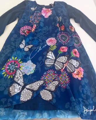 DESIGUAL Abito bambina NUOVO