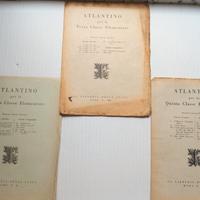 3 Atlantino classi elementari 1931,33,36 fascismo