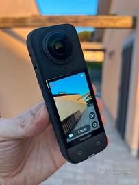 insta360 X4 Action Camera 360 8K (Perfette Condiz)