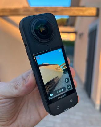 insta360 X4 Action Camera 360 8K (Perfette Condiz)