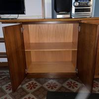 Coppia di armadi coordinati legno robusto