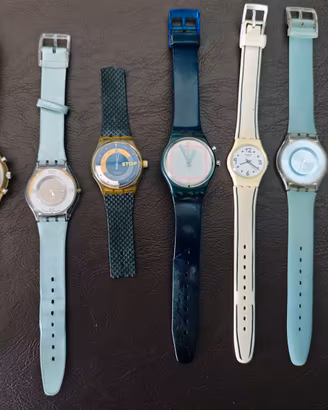 Lotto 7 Orologi Swatch - Da testare  / ricambi