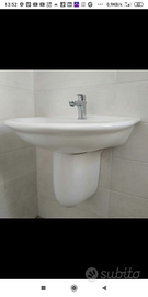 Lavabo Rak NUOVO (60 cm) con semicolonna