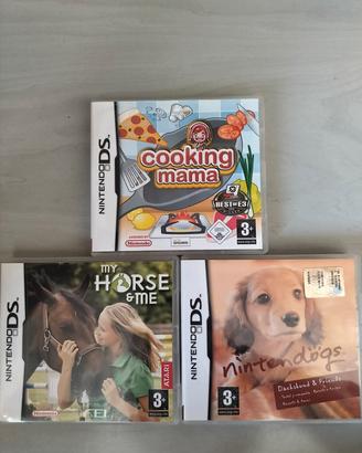 Lotto 3 Custodie Vuote per Giochi Nintendo DS