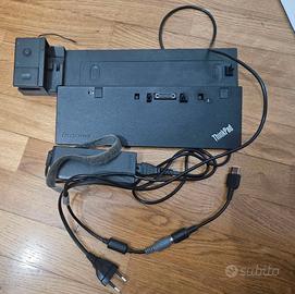 Docking Station Lenovo ThinkPad + Alimentatore