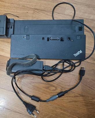 Docking Station Lenovo ThinkPad + Alimentatore