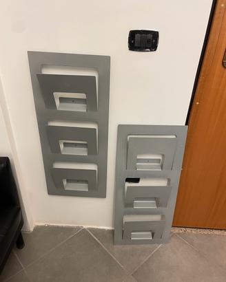 2 Porta riviste grigi Skrissel ikea