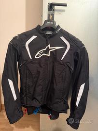 Giacca moto Alpinestars con paraschiena