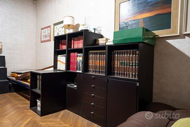 Mobili camera modernariato, libreria e scrivania