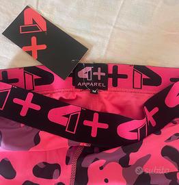 Leggings 4+ Nutrition donna  nuovo con catellino