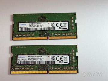 16GB Samsung DDR4 2400MHz SO-DIMM (2 x 8GB)