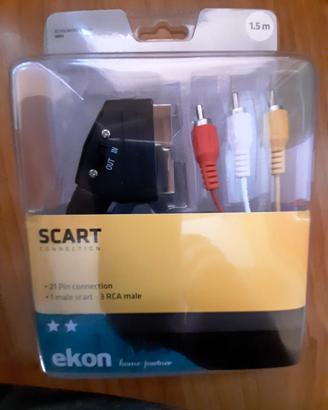 Scart - RCA Adapter Video Switch in/out