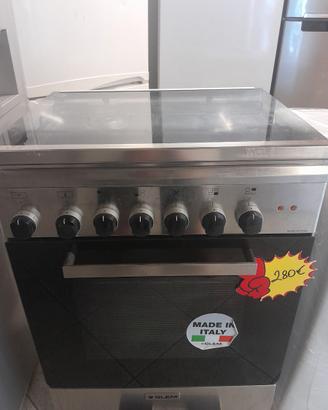 Cucina a gas in acciaio 4 fuochi GLEMGAS