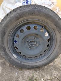 copertoni e cerchi 165/70/ r 14 m+s