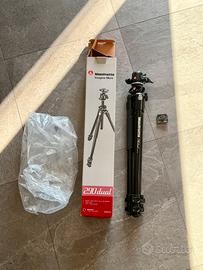 Cavalletto Treppiede Manfrotto 290 Dual con Testa