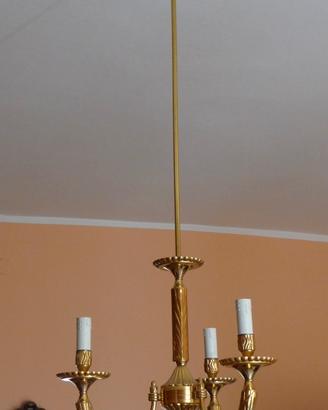 Lampadario Dorato