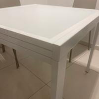 Tavolo di design marca Ingenia mod.Sky 90x90(180)