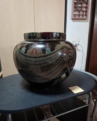 grande vaso in porcellana cachepot cm  30x 40 