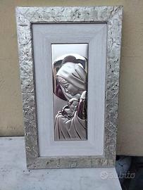 Quadri argento e icona