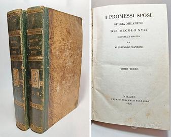 I PROMESSI SPOSI (Ed. Orig. VENTISETTANA) 1825