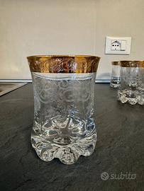 Bicchieri vintage anni 70