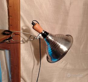 Lampada con morsetto vintage