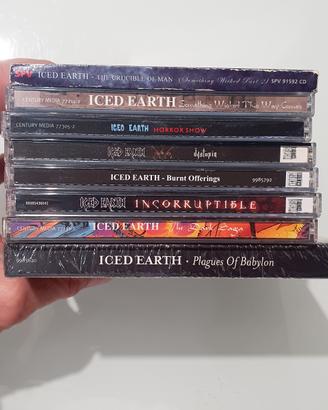 ICED EARTH 8 cd più limited edition 