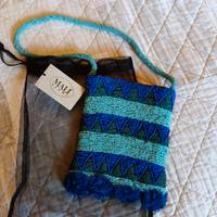 Mini borsa artigianale con perline MALI' PARMI