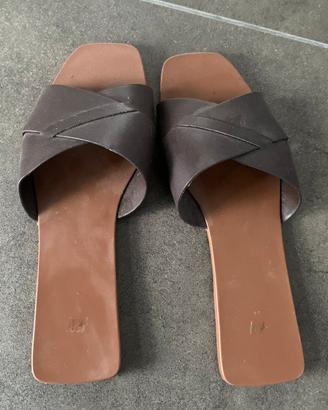 Ciabatte H&M marroni numero 36