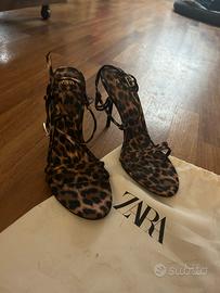 Tacco leopardato zara