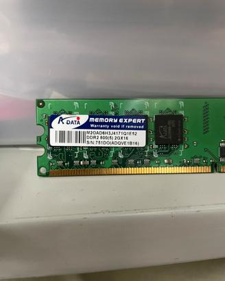 RAM Desktop 2GB DDR2 800MHz A-DATA DIMM PC2-6400