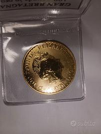 Moneta oro 999 Britannia da 1 oncia