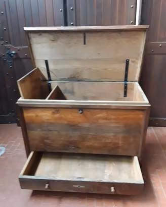 Cassapanca in rovere 800