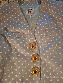 Completo  MONDRIAN  autentico, seta e raso.