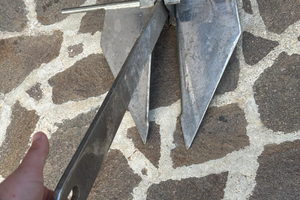 Ancora danforth acciaio kg.10