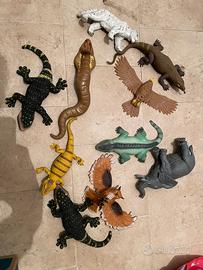 Animali in gomma