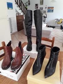 3 paia scarpe donna 
