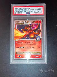 charizard glvx 1 edizione half deck PSA 10!gemmint