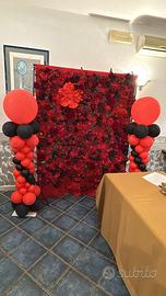 Sfondo per foto fiori rossi